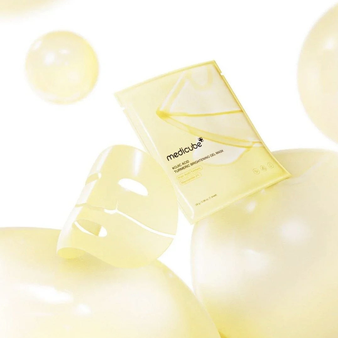 Kojic Acid Turmeric Brightening Gel Masks (4's)