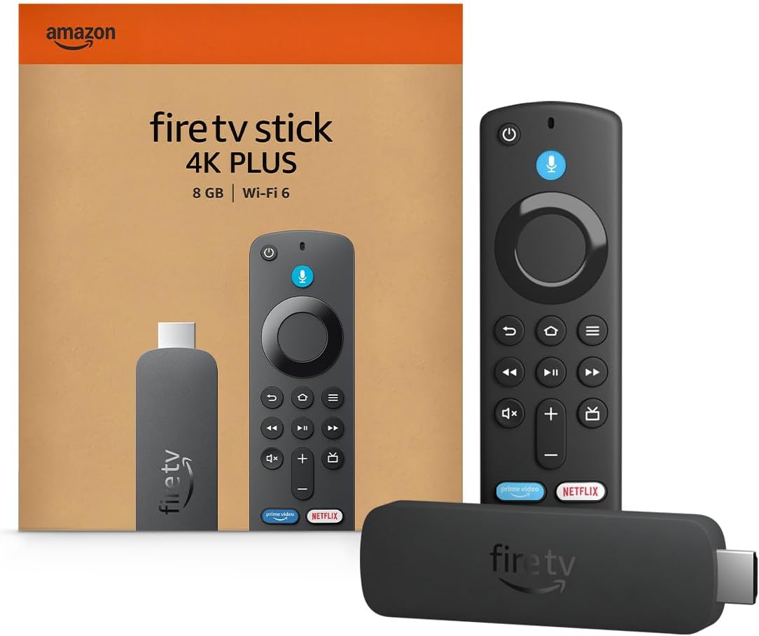 Fire TV Stick 4K Plus with Alexa Voice Remote