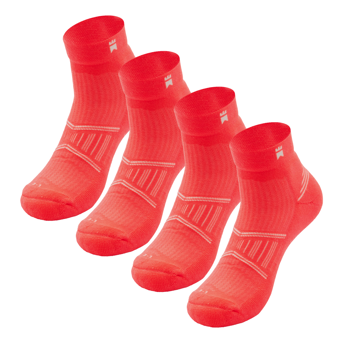 4x Unisex Active X Crew Height Socks