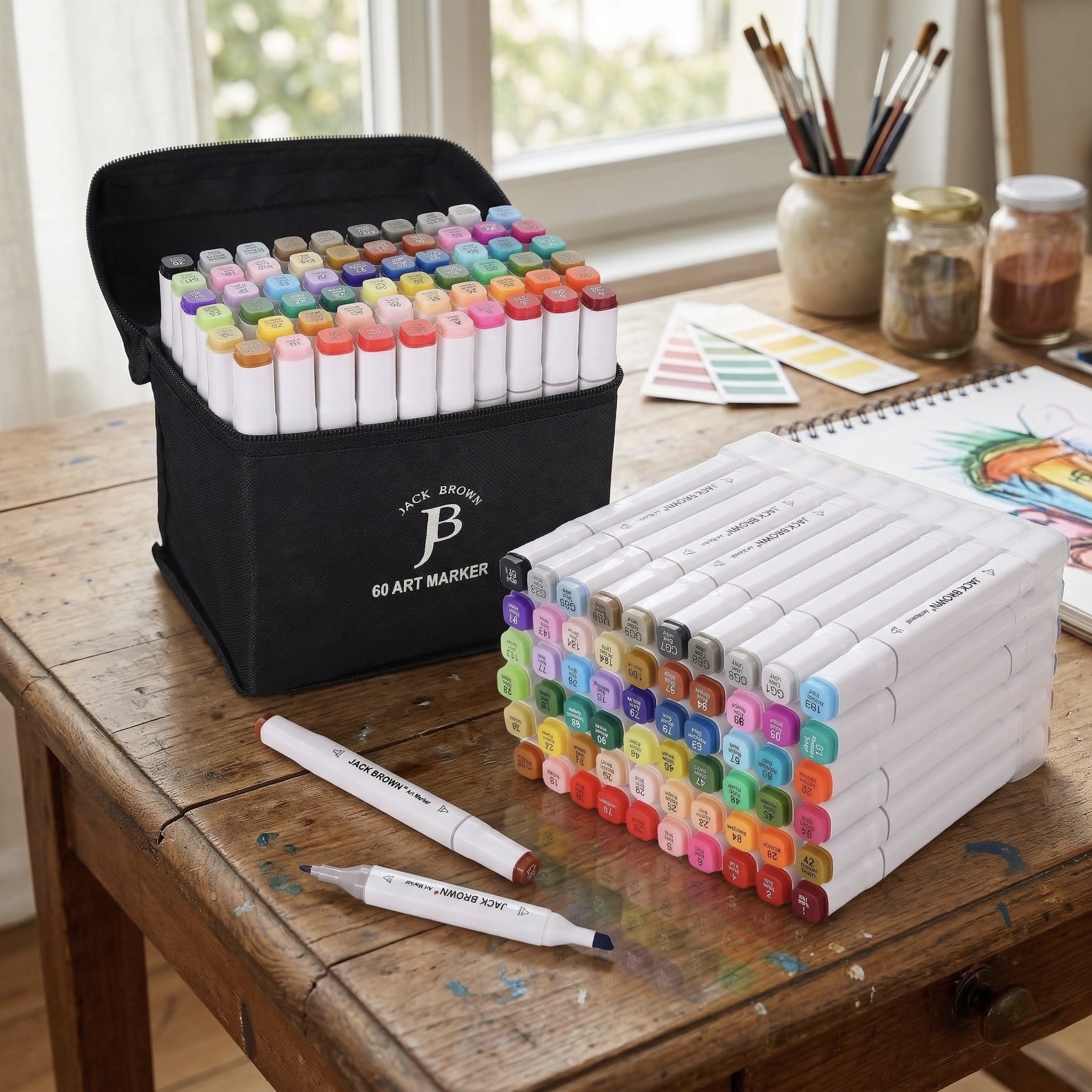 Dual Tip Multicolour Artist Markers