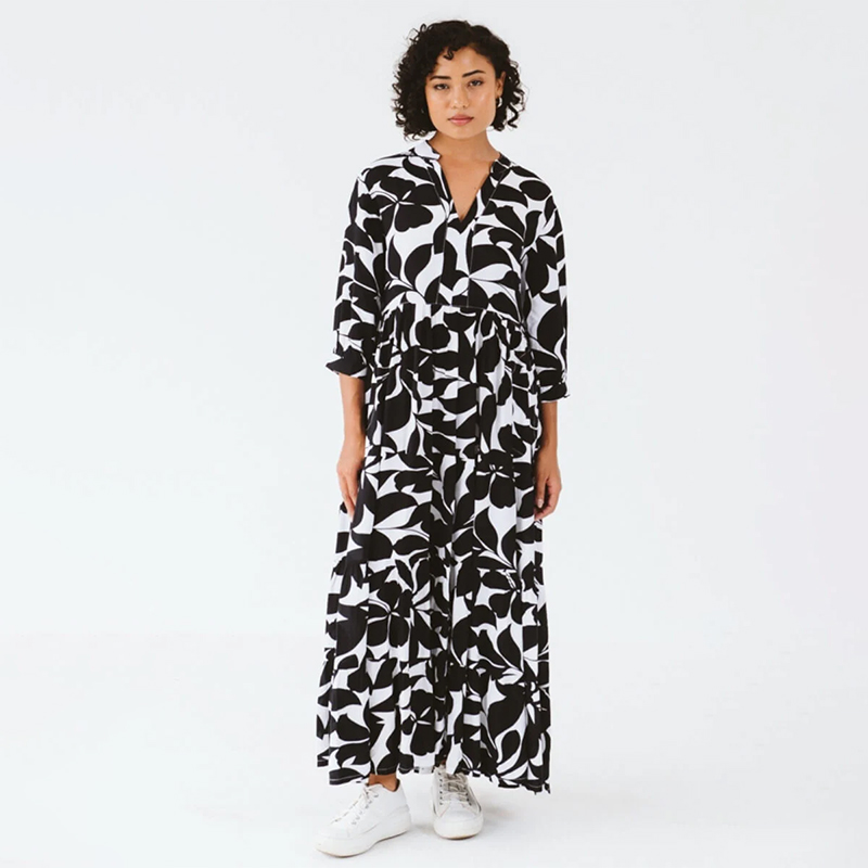 Ladies Cotton Jaipur Leaf Dress