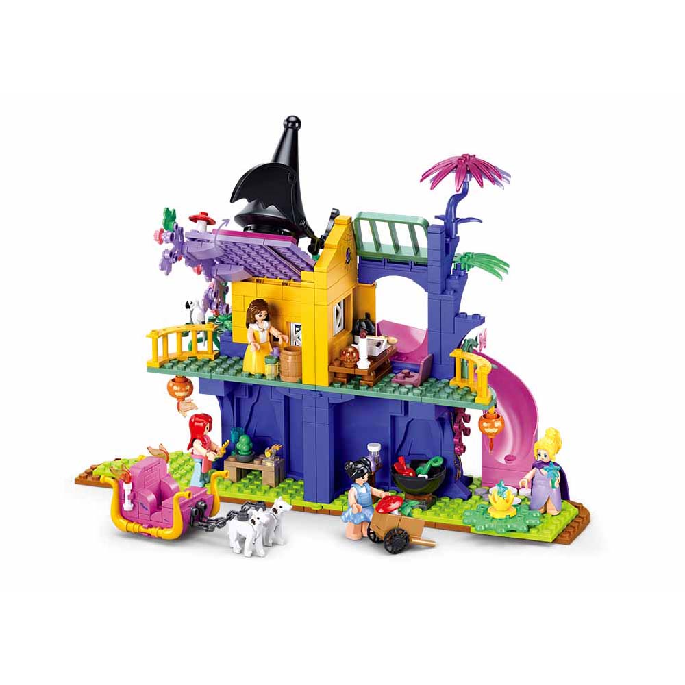 435-Pieces Girls Dream Magical Tree House Building Set (Model: M38-B1057)