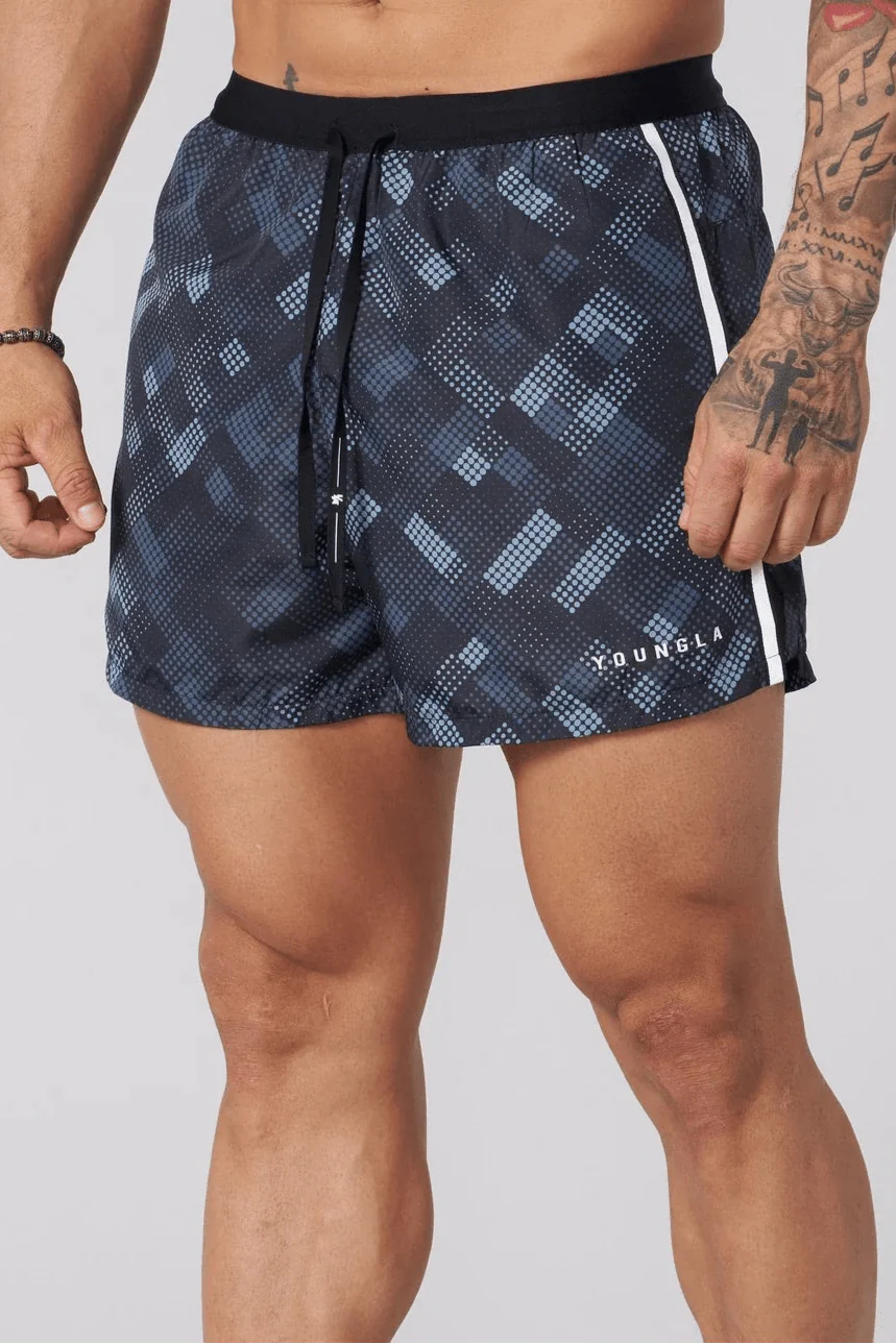 Black Pixels - Ultra Running Shorts
