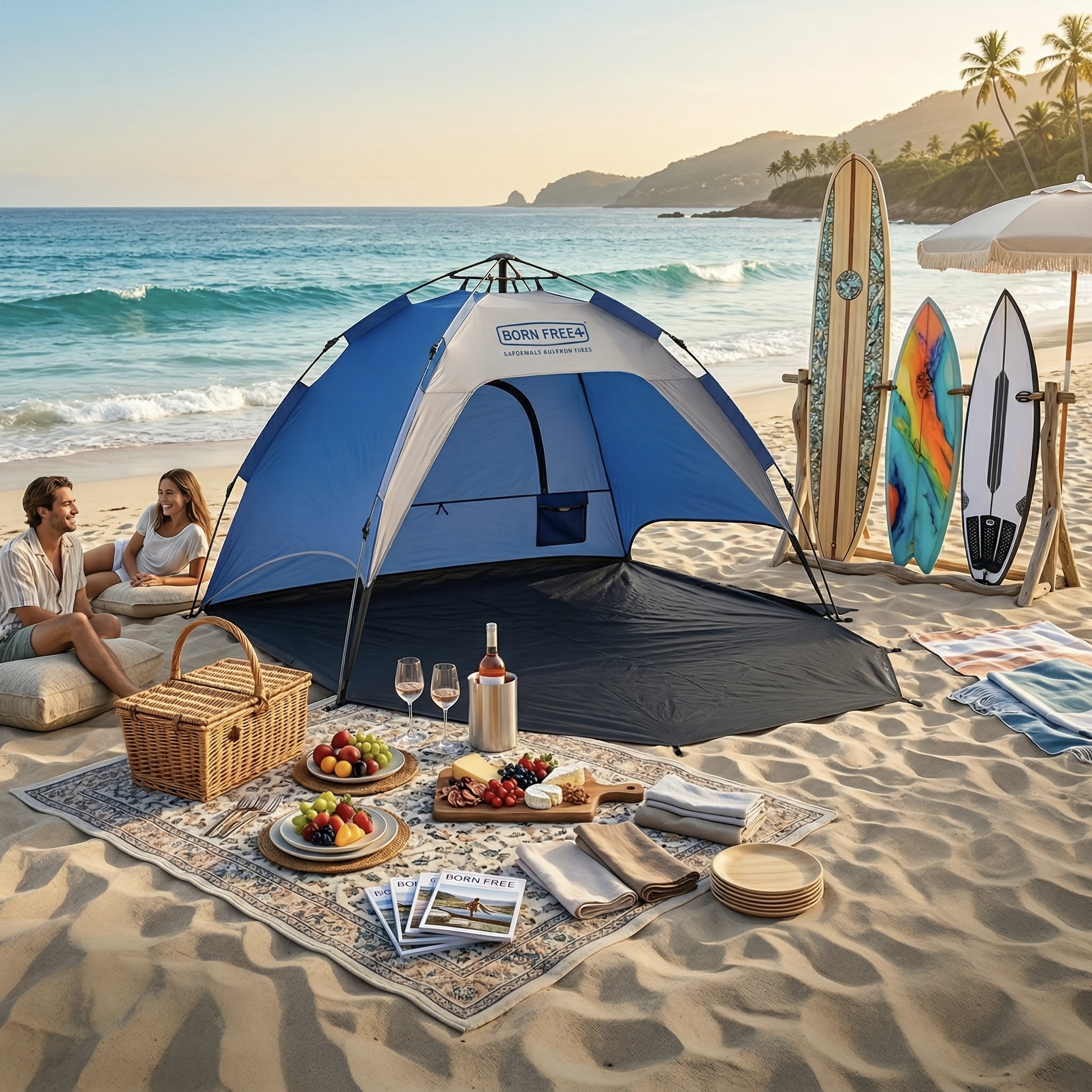 Quick Pitch Beach Shelter