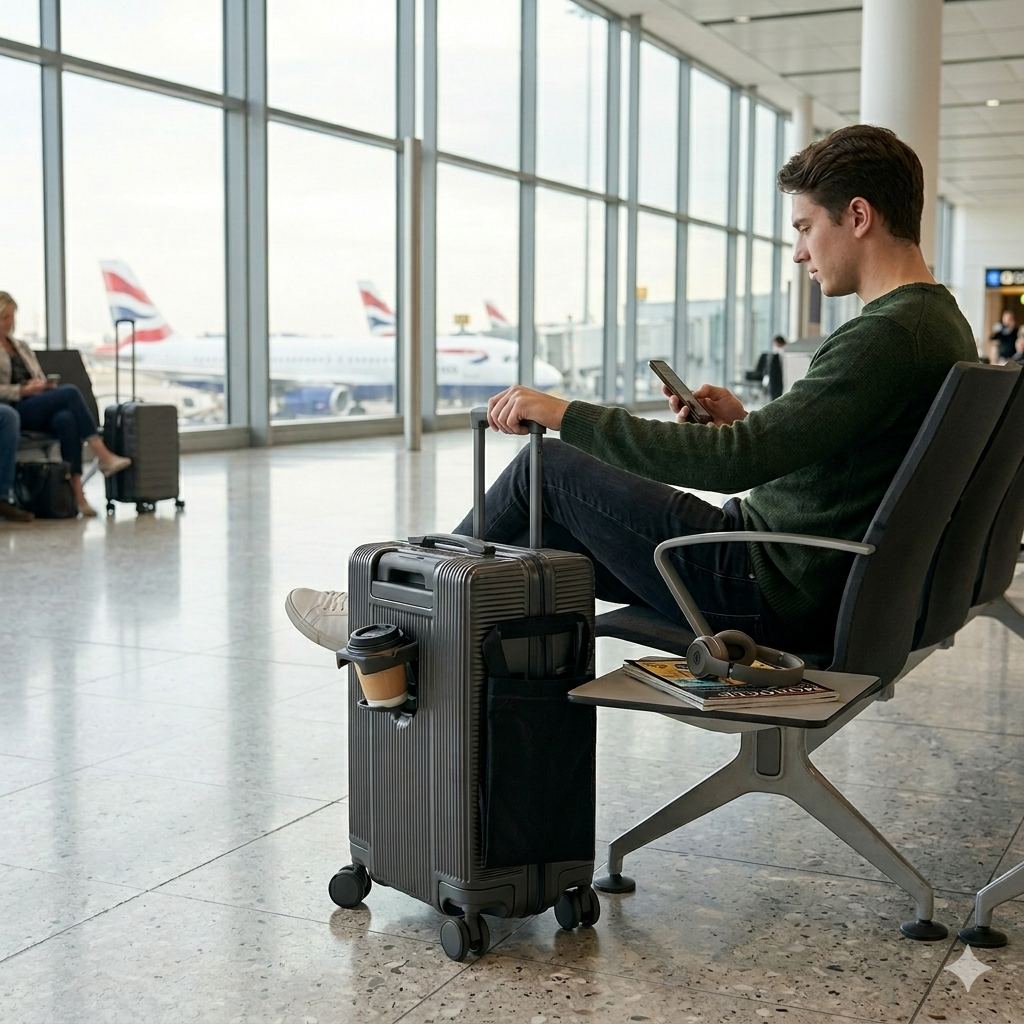 39% off on Vortex Luggage with Cupholder | OneDayOnly