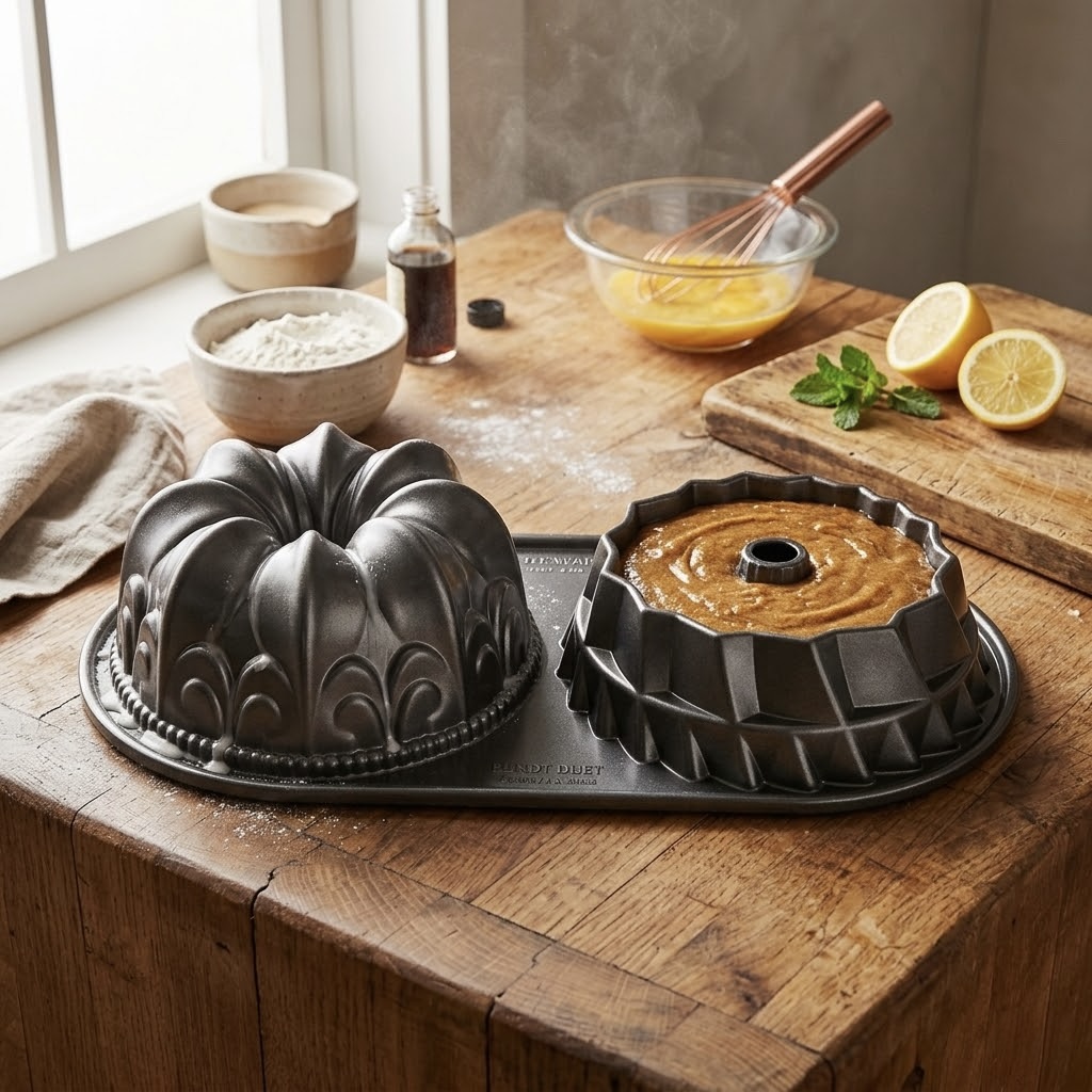 1.18L Duet Bundt Pan