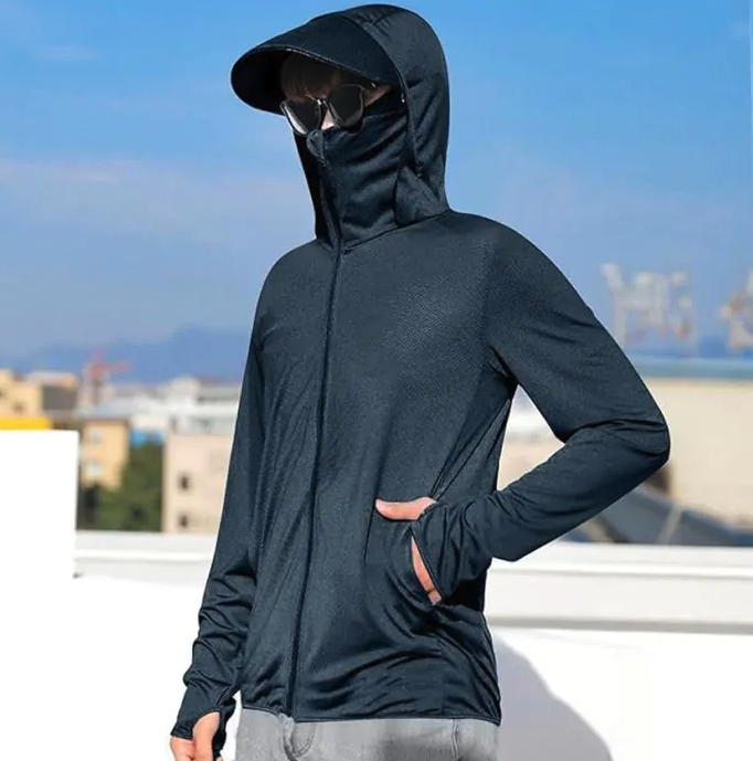 Unisex UPF 50+ Long Sleeve Jacket