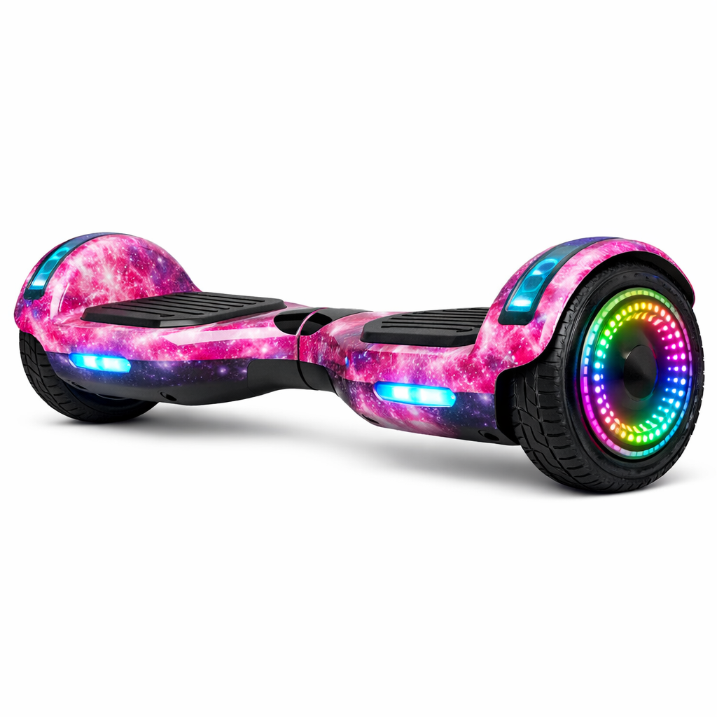 6.5″ Smart Self-Balancing Hoverboard with Bluetooth Speaker & LED Wheels