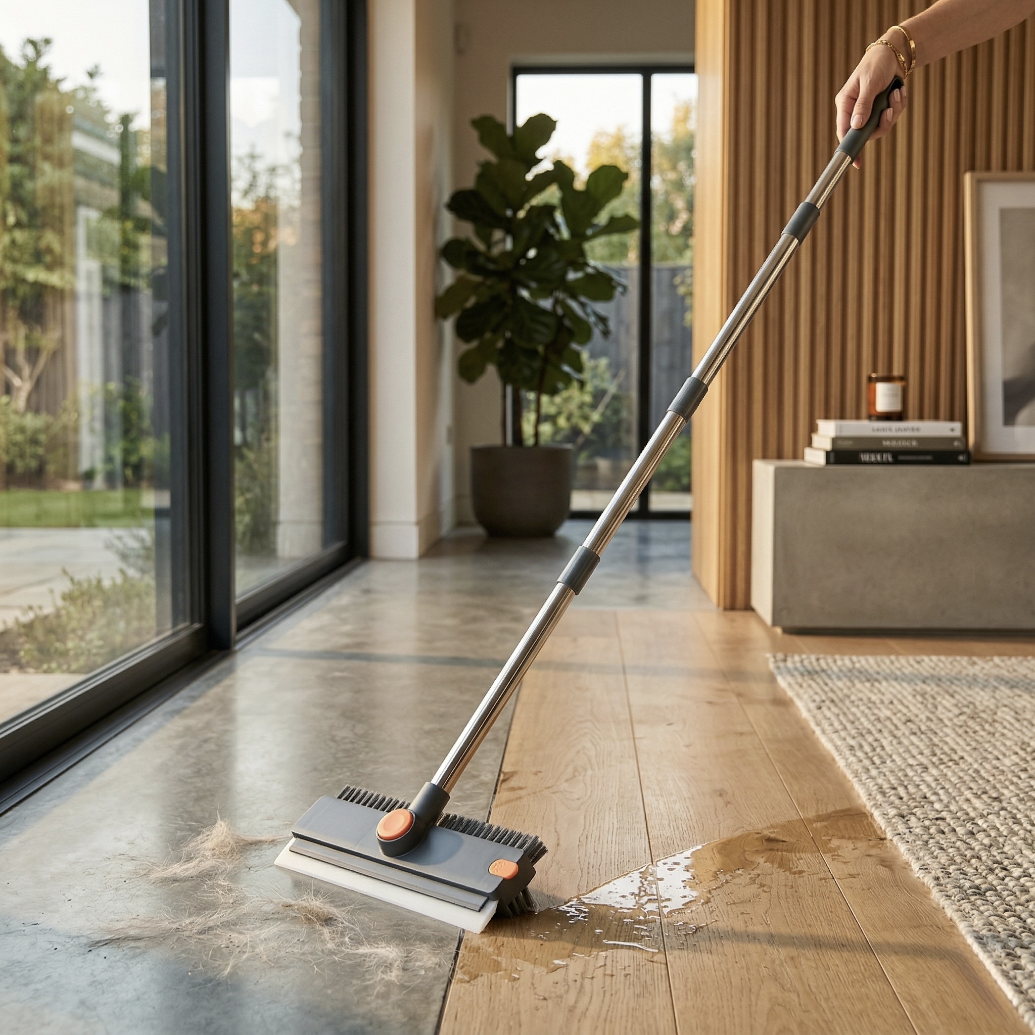 60% off on VersaSweep 2-in-1 Squeegee & Broom | OneDayOnly
