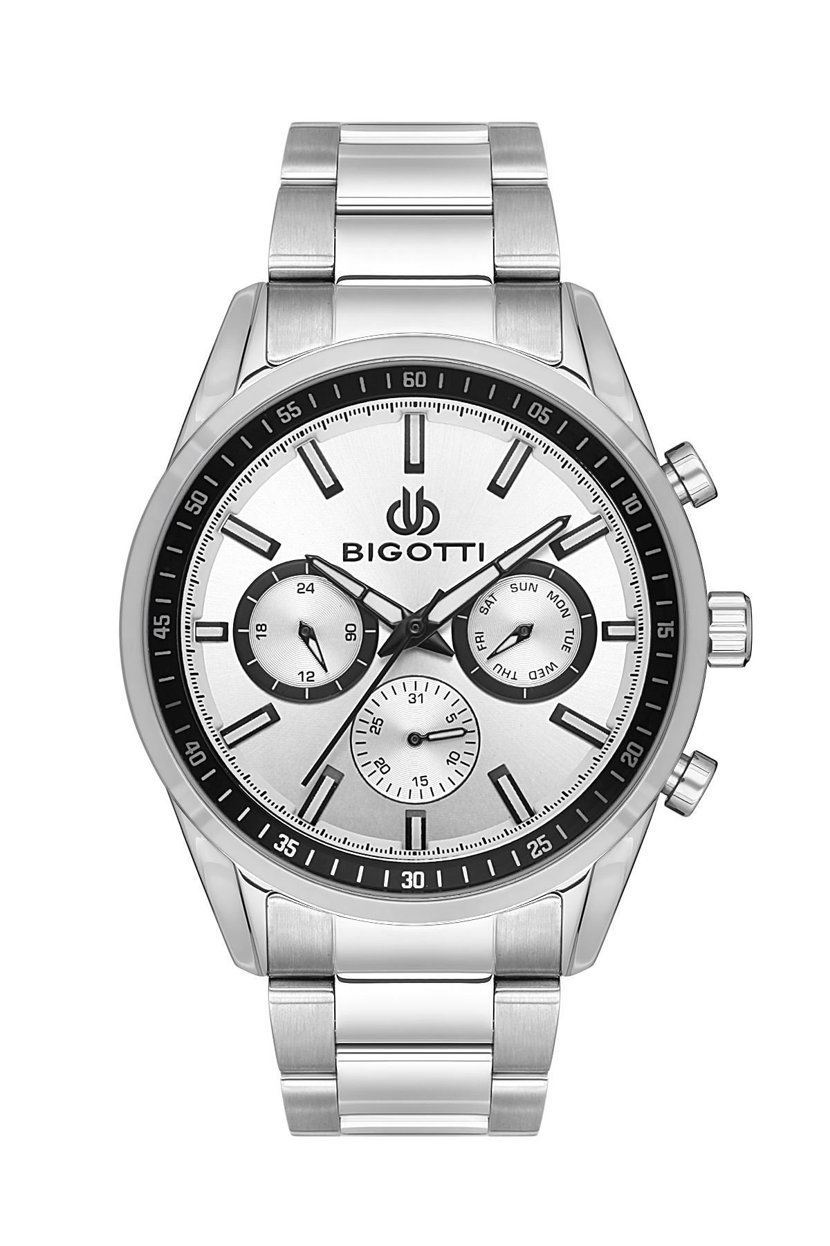 Men's Milano Stainless Steel Watch