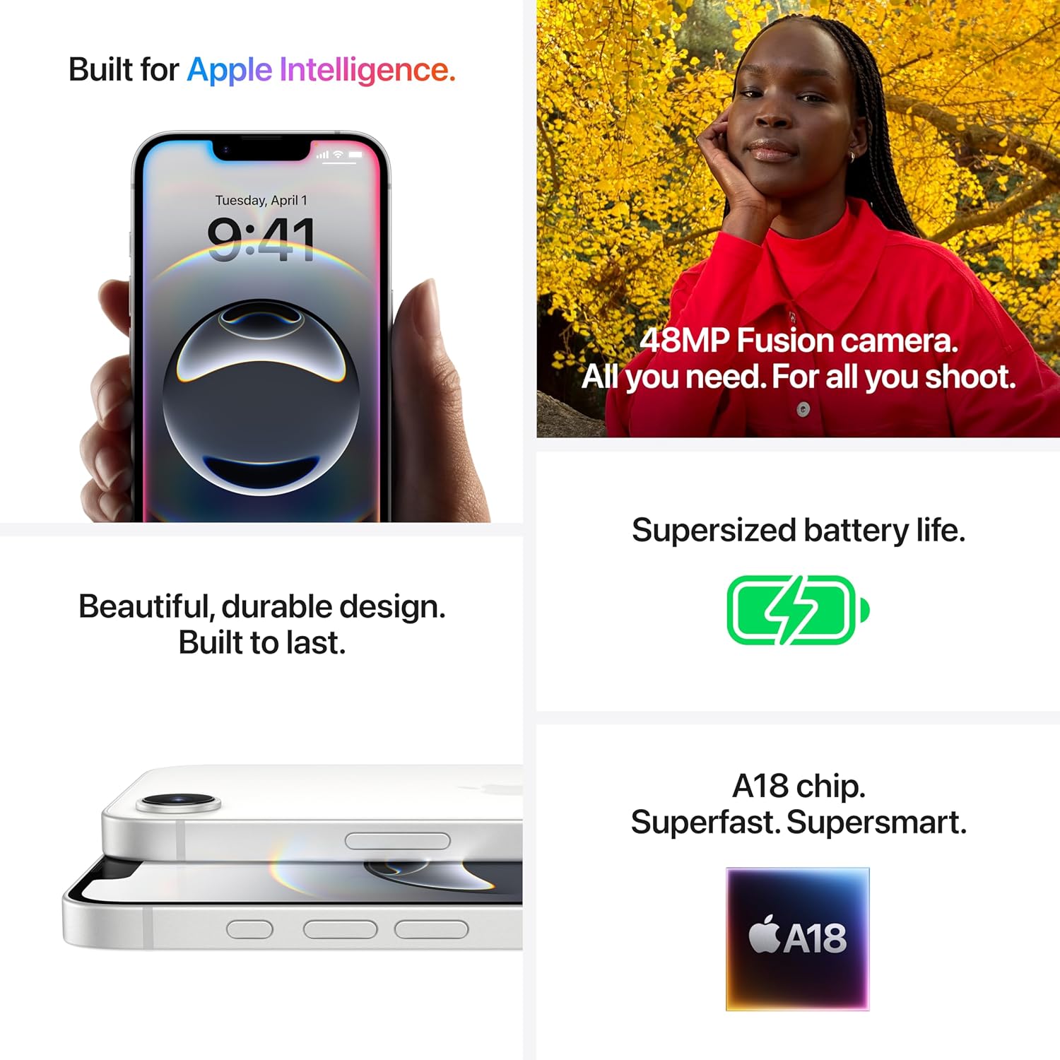 R2,000 off on 128GB iPhone 16e Smartphone Black | OneDayOnly