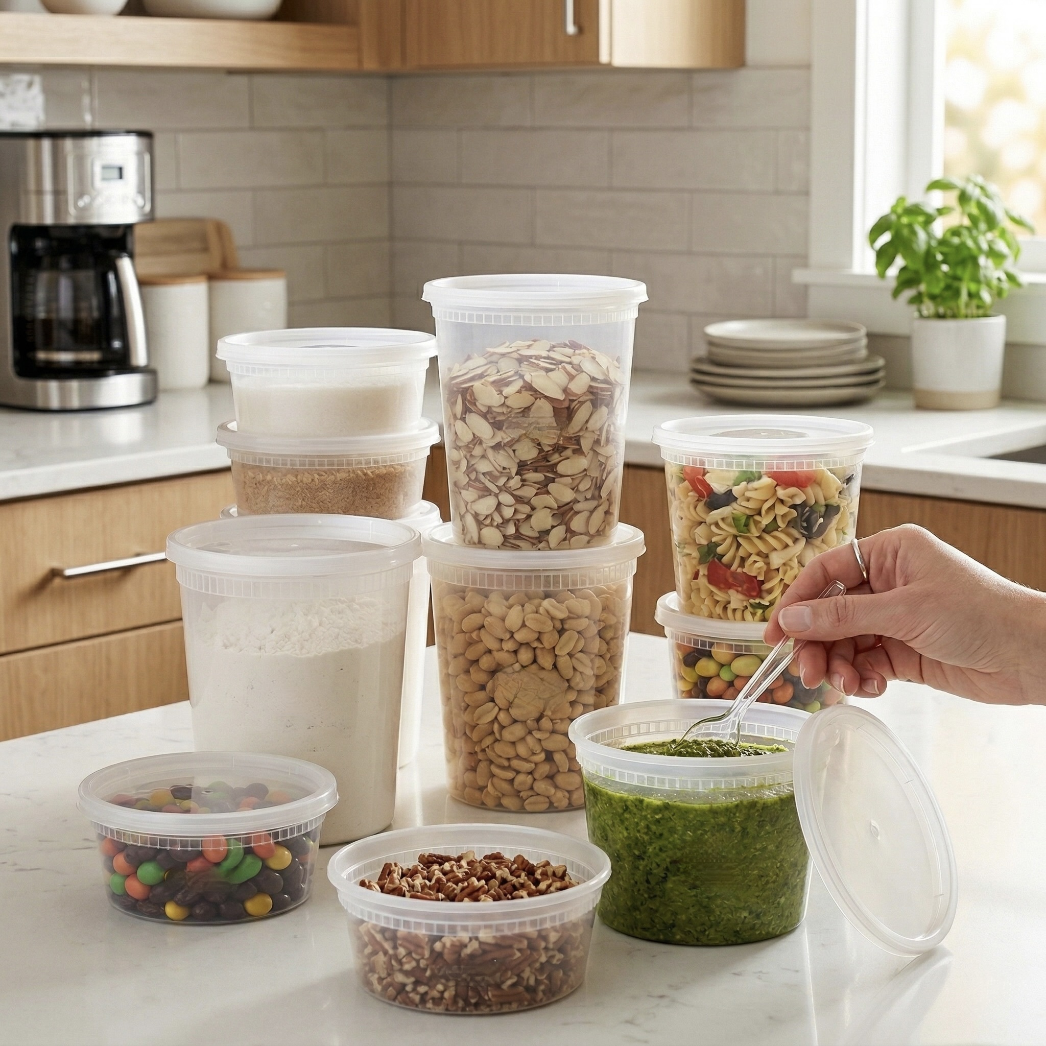 60x Leak-Proof Airtight Food Storage Containers Set