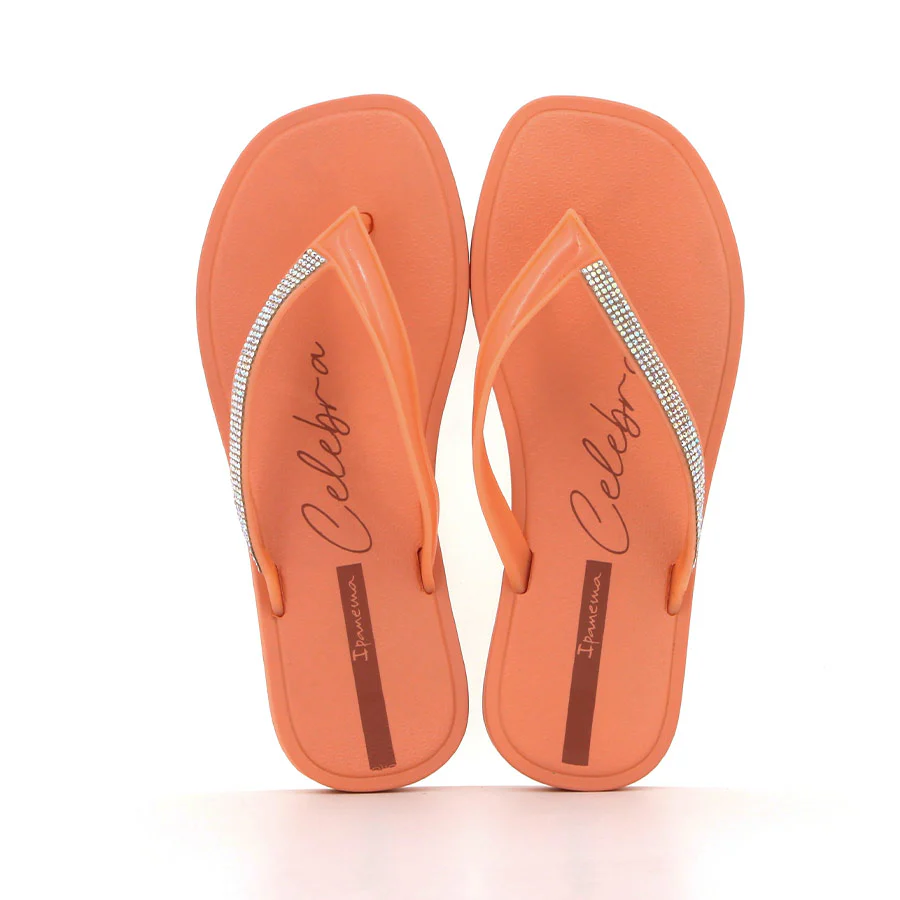 Ladies Celebra Metallic Thong Flip Flops