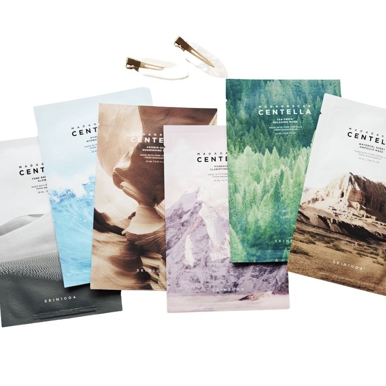 6-Piece Madagascar Centella Variety Mask Set