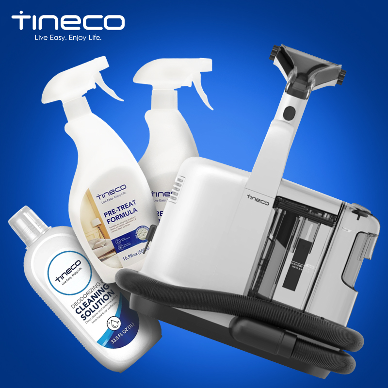 iCARPET Carpet and Upholstery Spot Cleaner with 3x Solutions