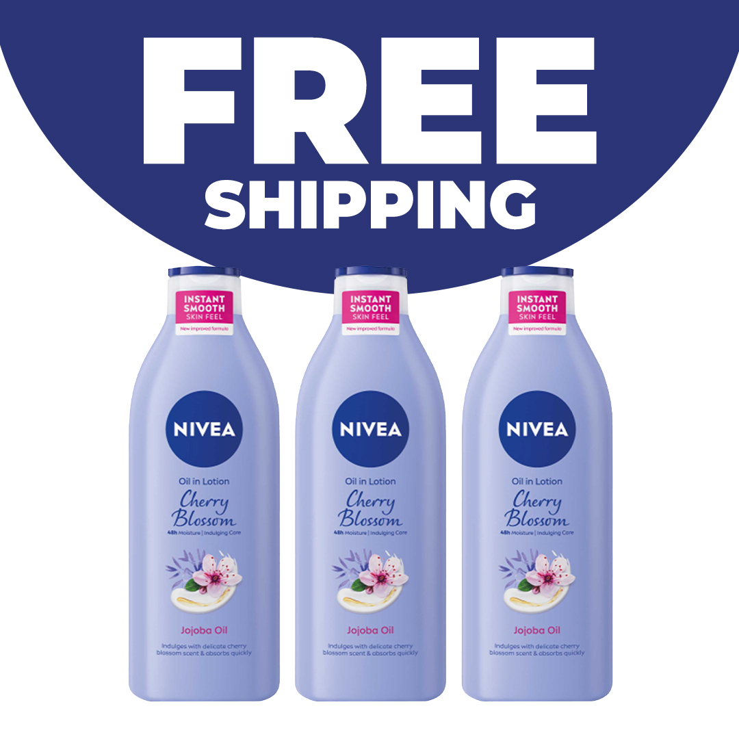 3x 400ml Men's or Ladies Body Lotions