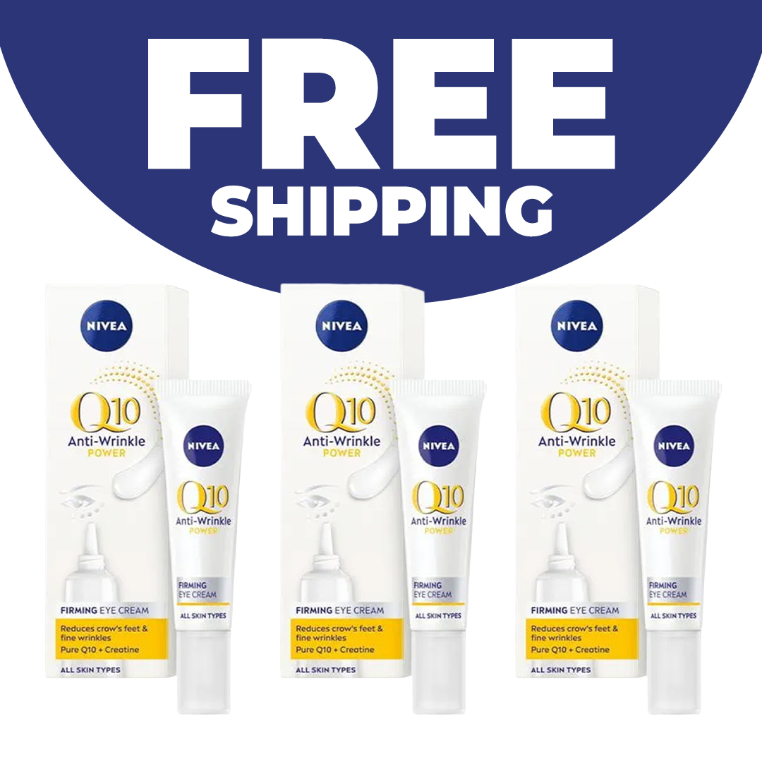3x 15ml Q10 Anti-Wrinkle POWER Firming Eye Creams