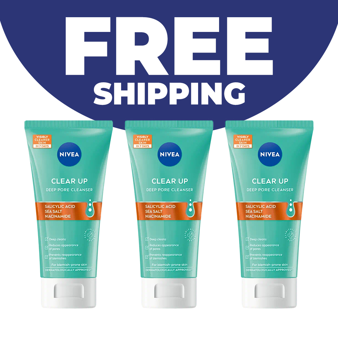 3x 150ml Clear Up Face Washes