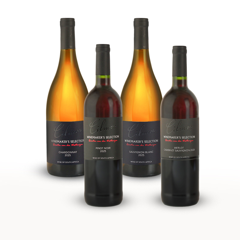 6x Winemaker's Selection Chardonnay,Sauvignon Blanc, Merlot Cabernet Sauvignon or Pinot Noir
