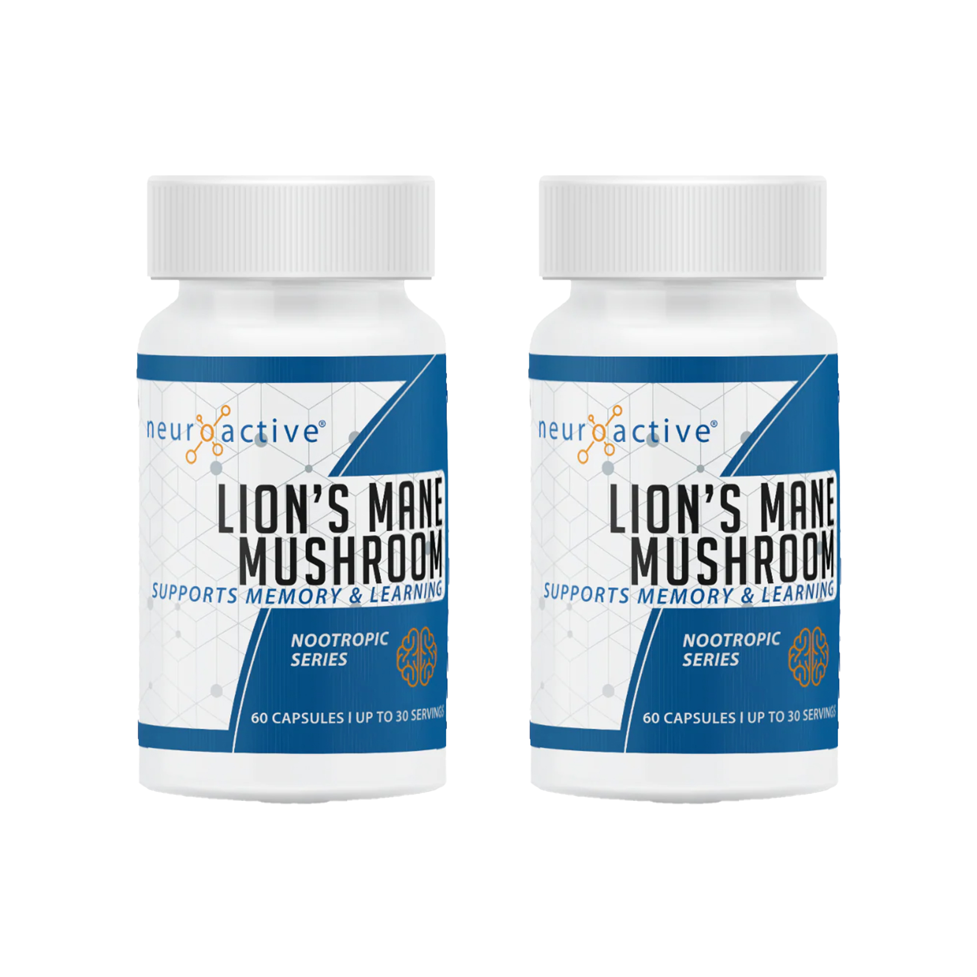 2x 60's Lion's Mane 30% Extract Capsules