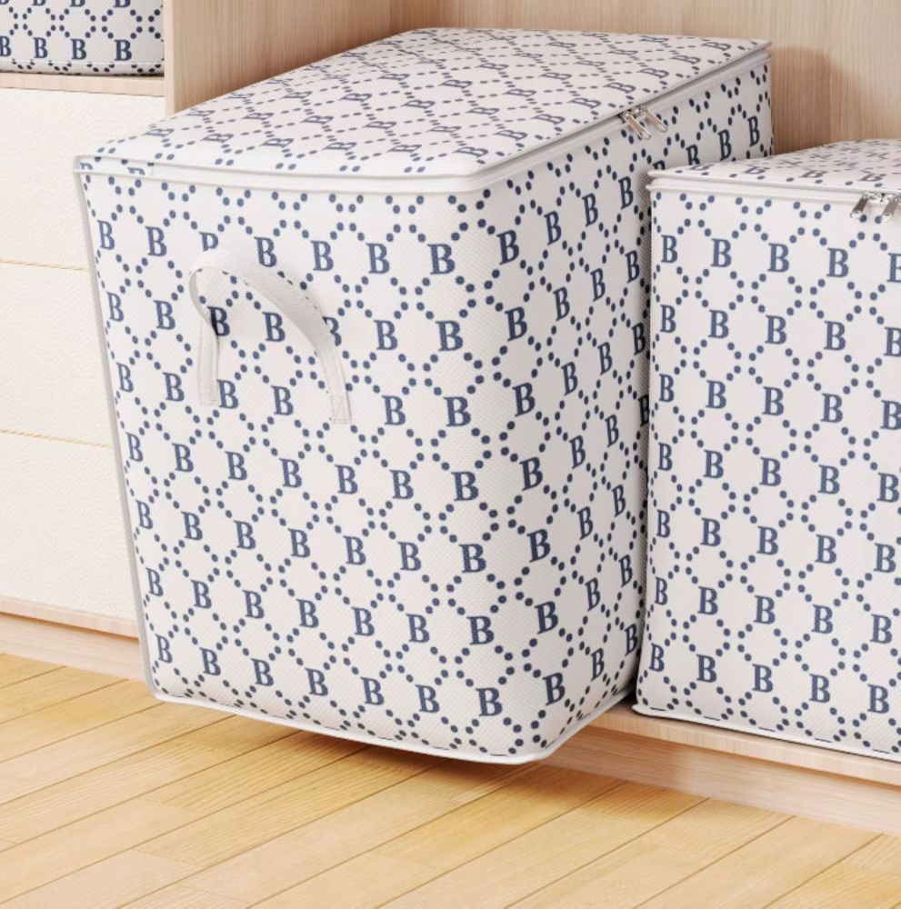 3x Benetton Jumbo Storage Bags