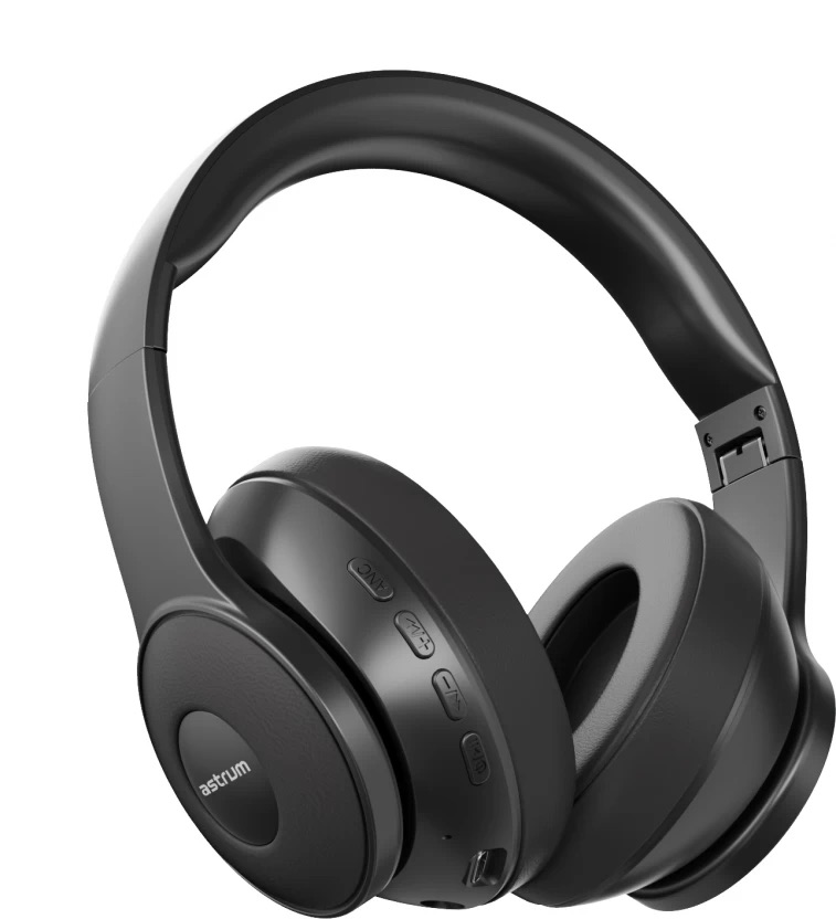 Over-Ear Wireless Headphones with Active Noise Cancelling (Model: HT430)