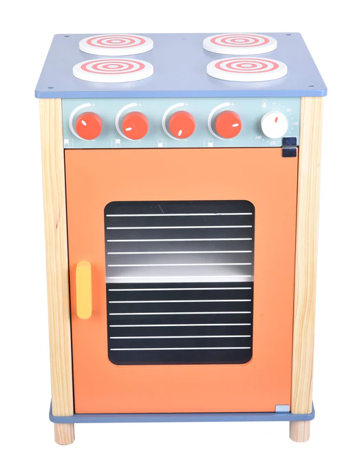 Wooden Stove with Oven with Sound Effects