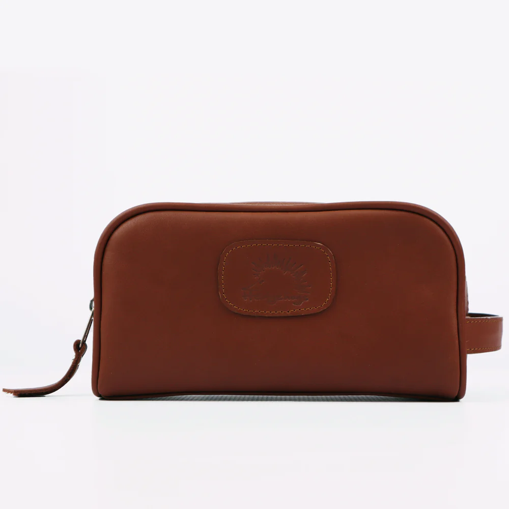 Genuine Leather Toiletry Bag