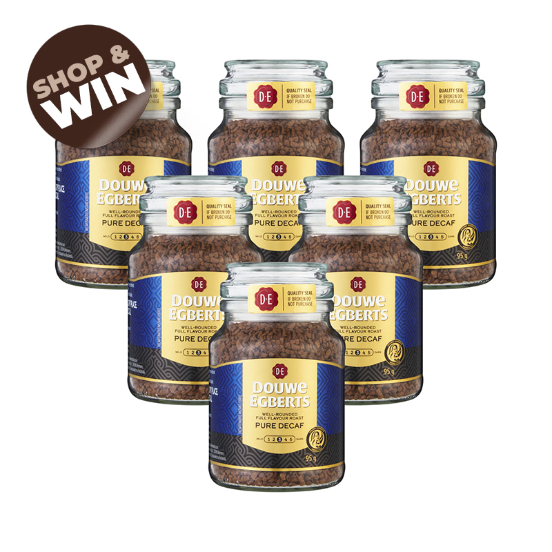 6x 95g Pure DECAF Small Jars
