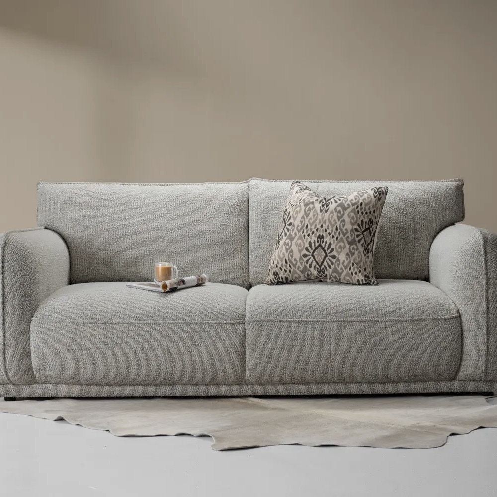 Tavella 3-Seater Boucle Couch — R14999 on OneDayOnly (was R17000)