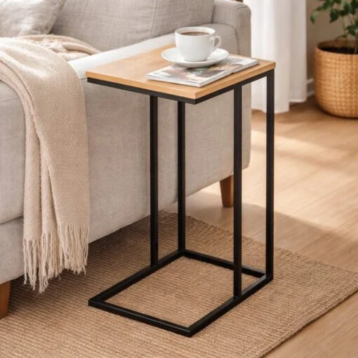 C-Frame Laptop Side Table