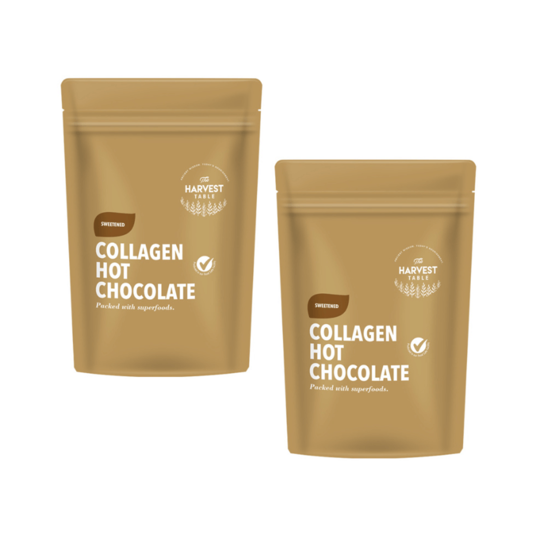2x 200g Sweetened Collagen Hot Chocolate