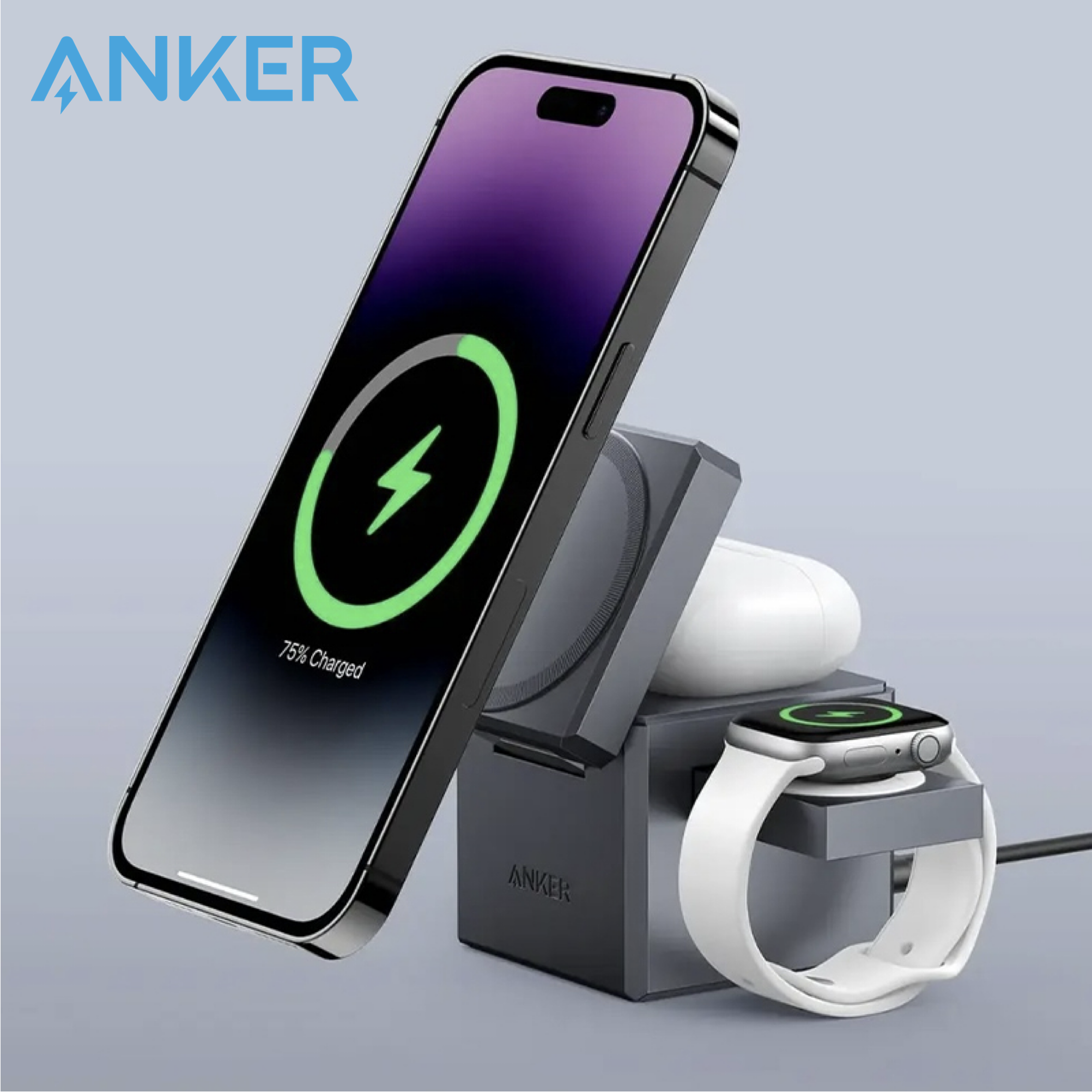 3-in-1 Magnetic Safe Charging Cube