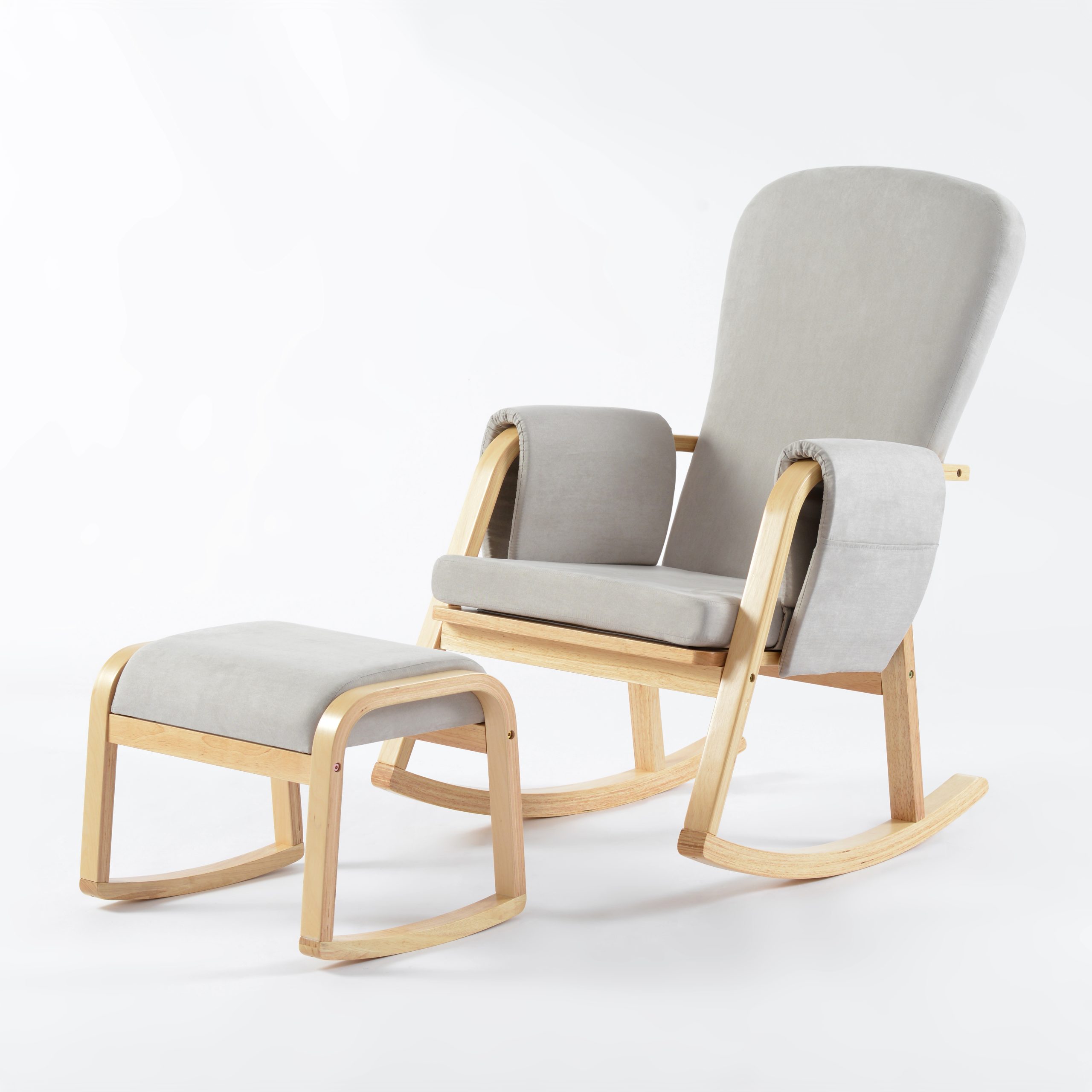 Duo Rocking Chair with Ottoman
