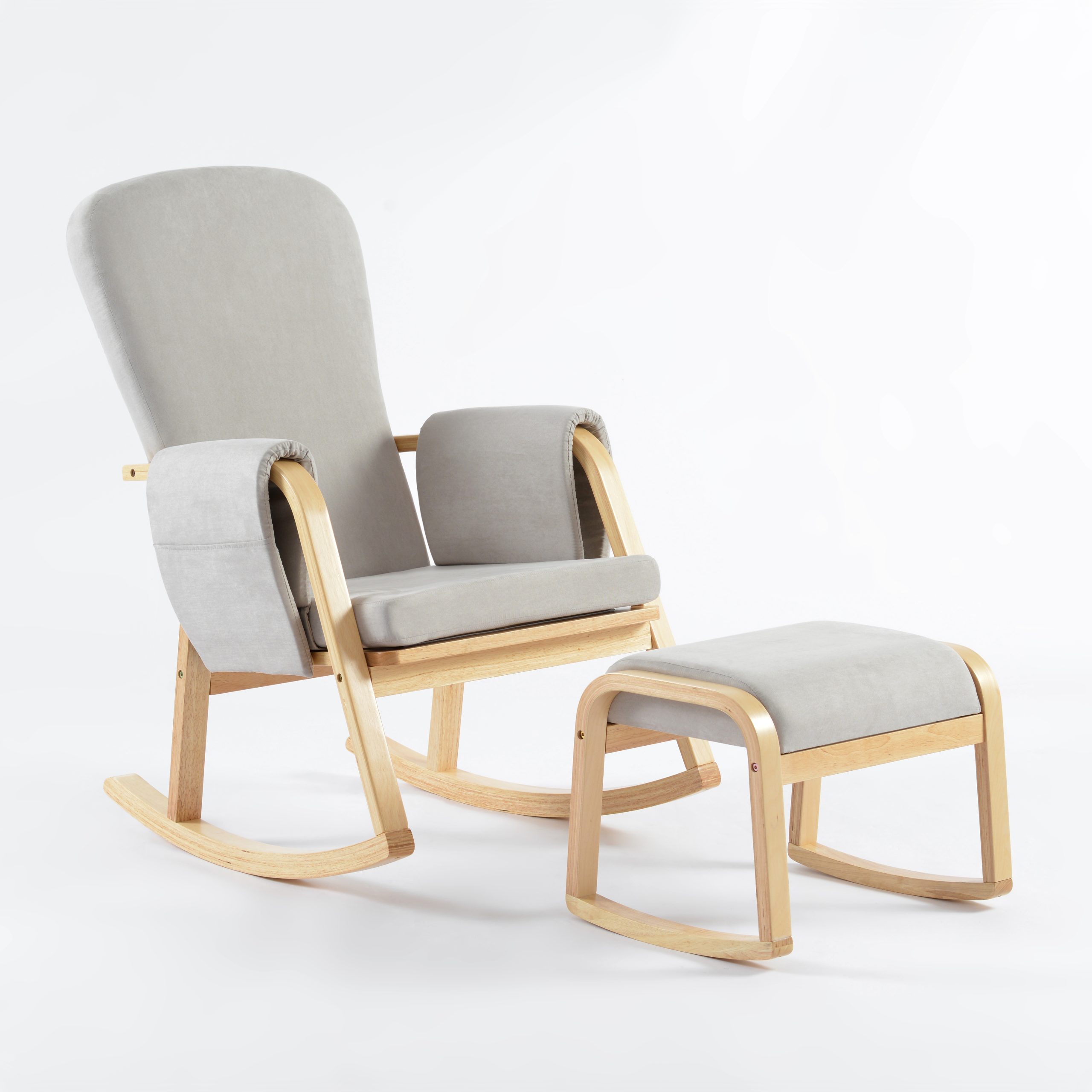 Duo Rocking Chair with Ottoman