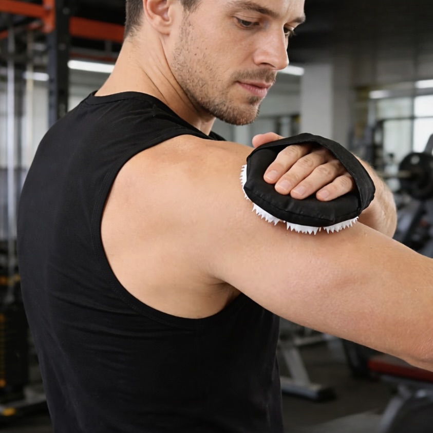 Acupressure Massage Glove with Spiked Therapy Nodes