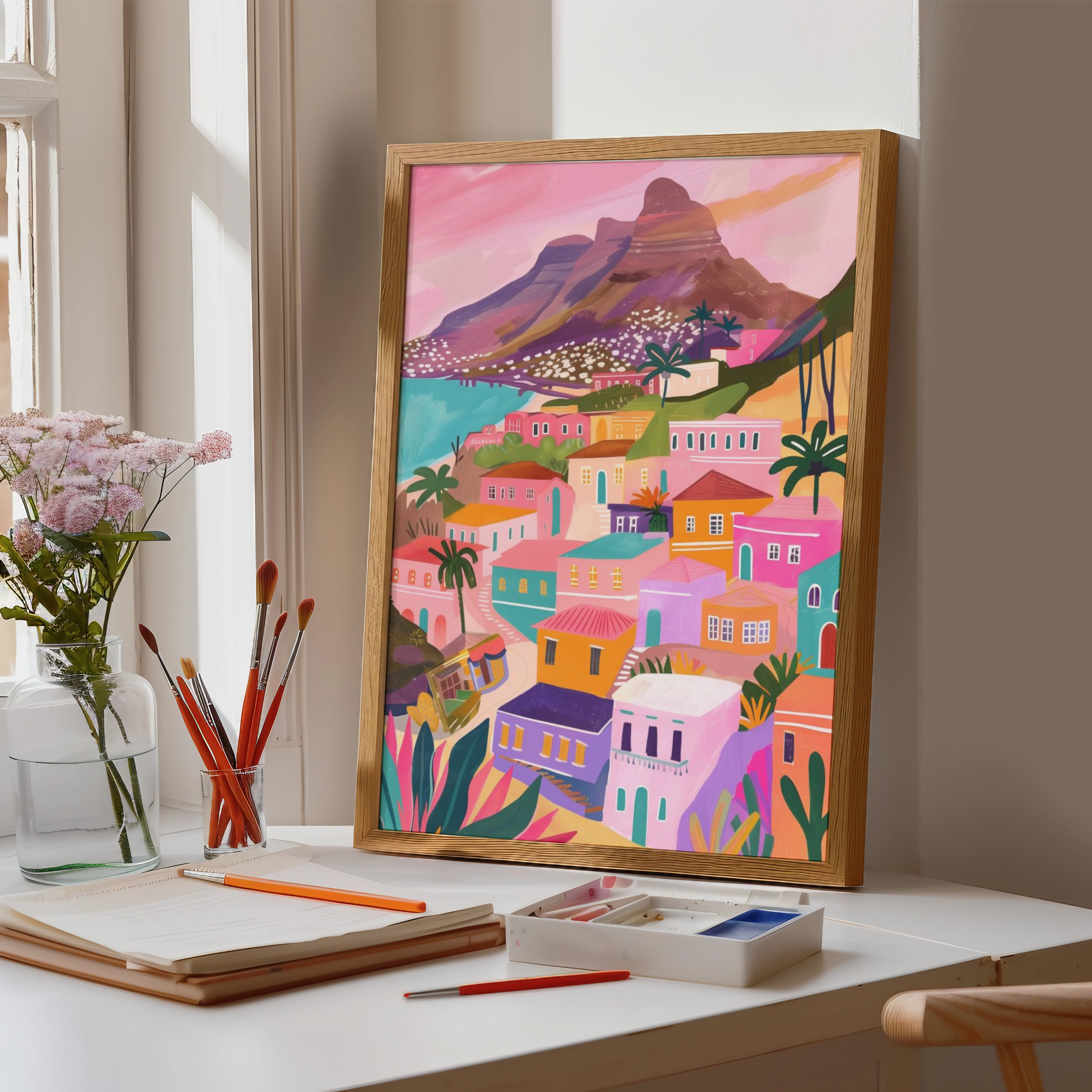 City and Landscape Printed Wall Art Posters