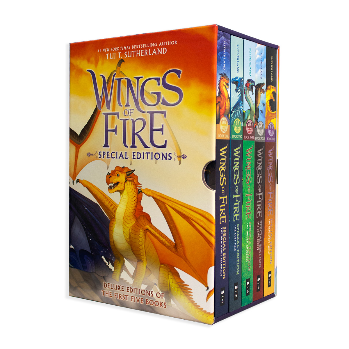 Wings of Fire Deluxe Edition Box Set (5 Books)