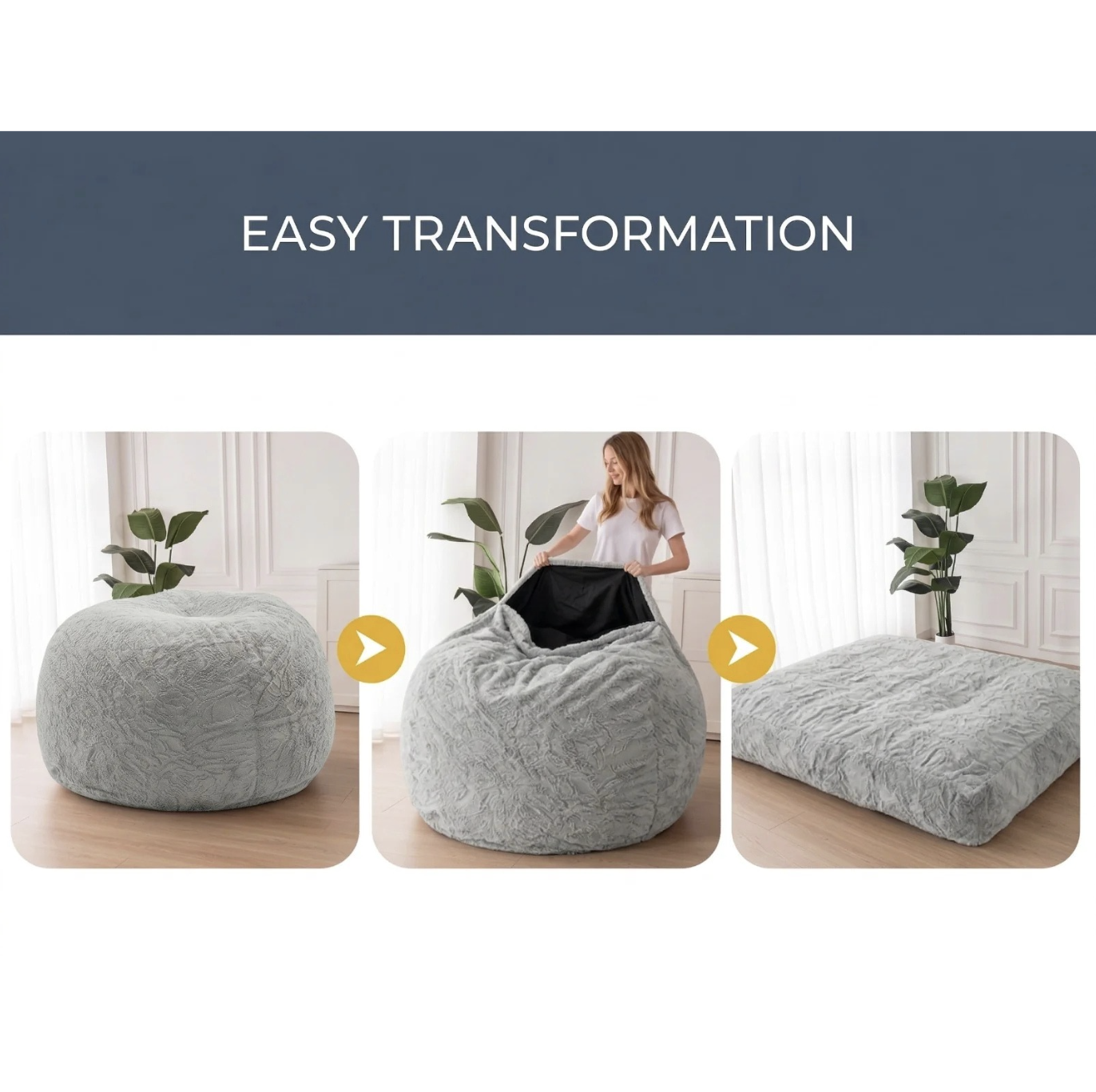 44% off on Fine Living 2-in-1 Sofa Bag | OneDayOnly