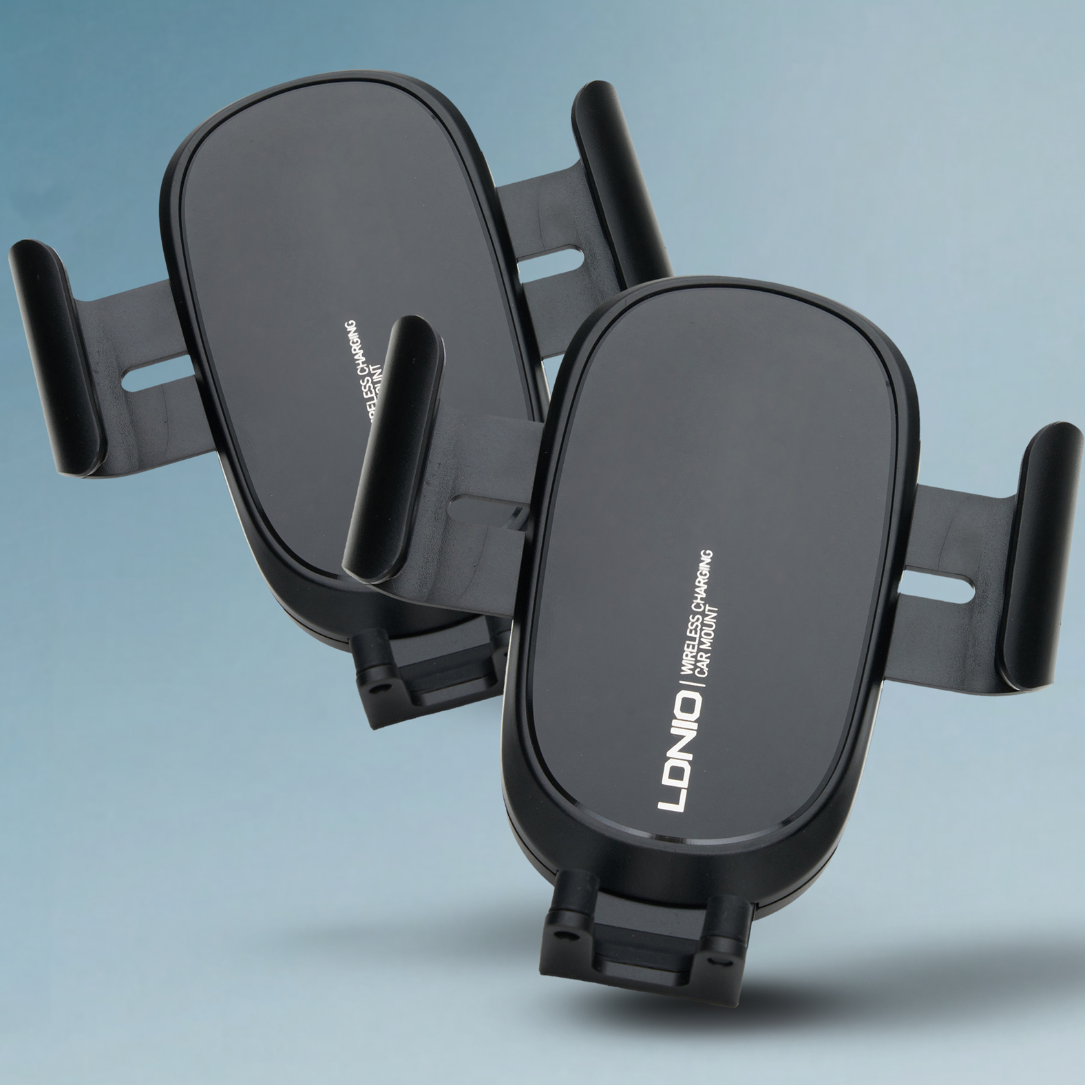 2x MW21 15W Wireless Charging Car Phone Holders