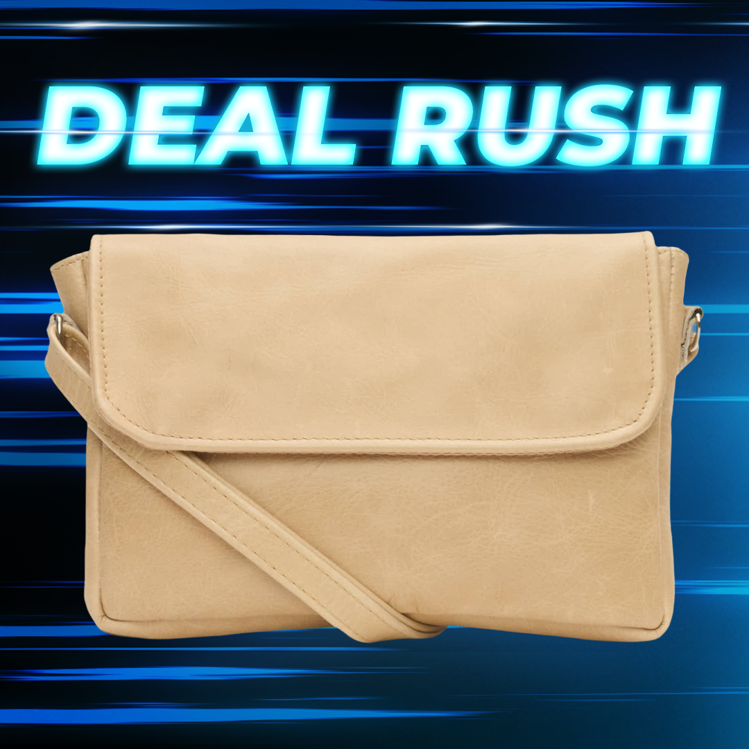 Genuine Leather Classic Crossbody Bag