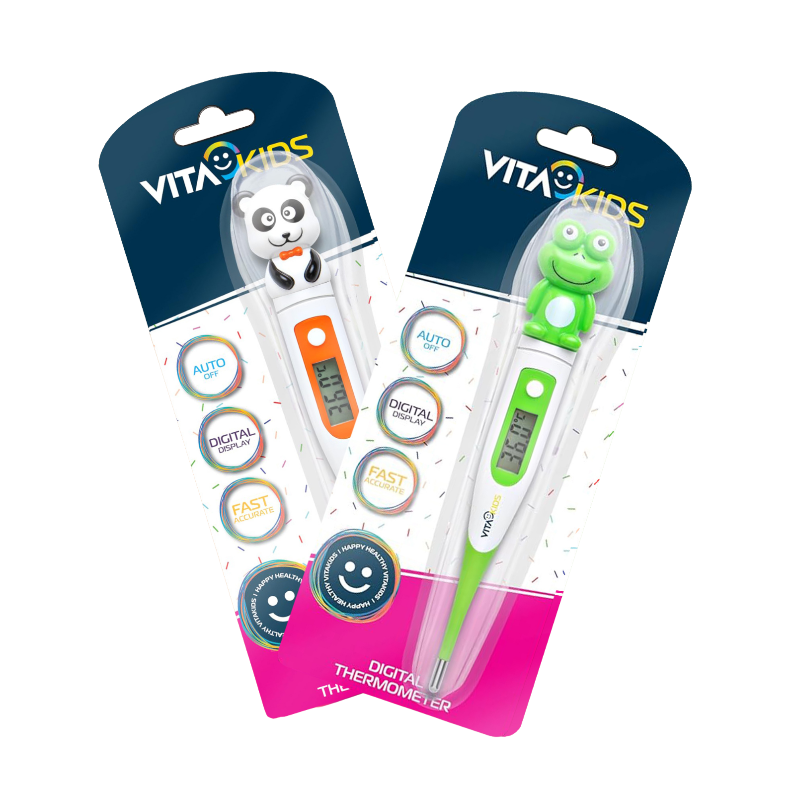 Digital Cartoon Thermometer