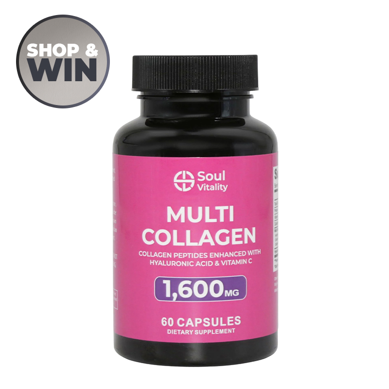 Multi Collagen with Hyaluronic Acid & Vitamin C Capsules (60's)