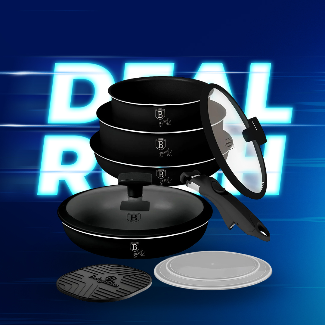 Oven Safe Titan Pro Non-Stick Cookware Set