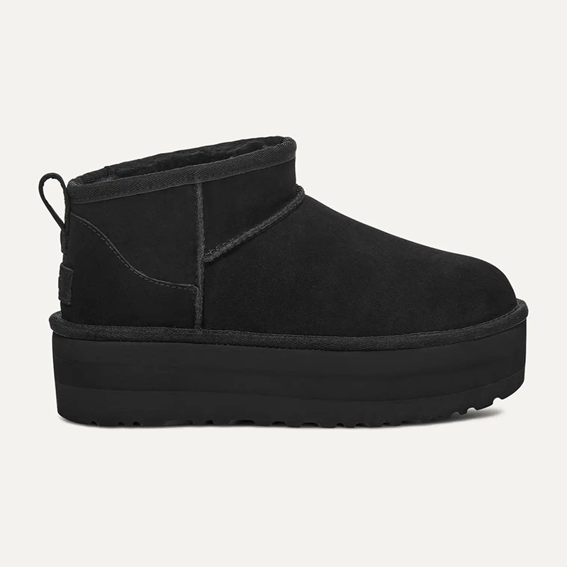 Ladies Classic Ultra Mini Platform Boots