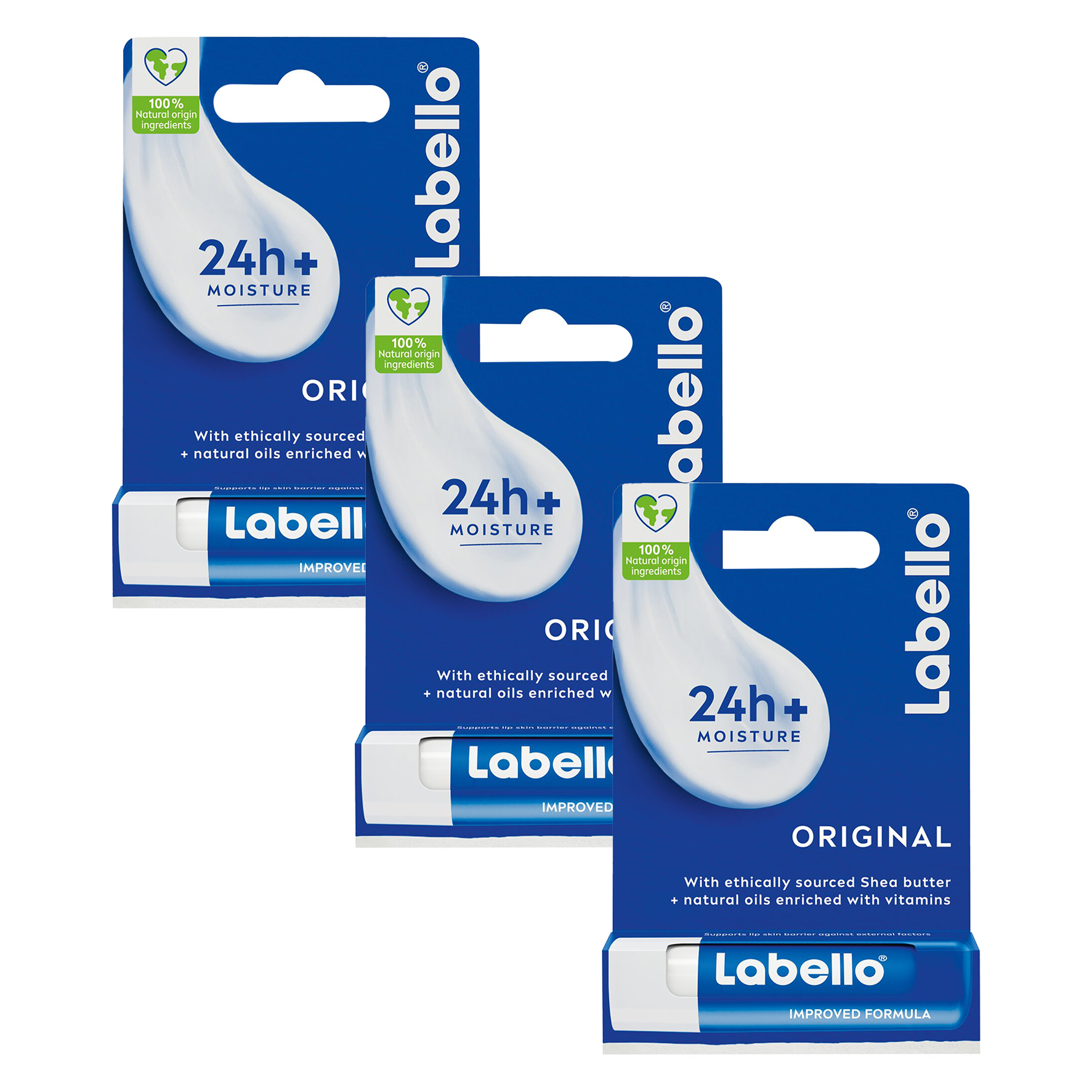 59% off on Labello 3x Lip Balms | OneDayOnly