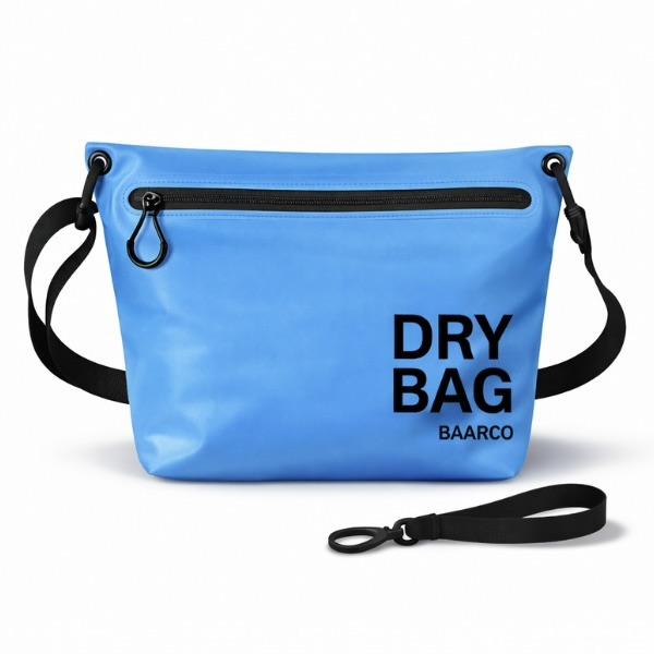 Water-Resistant Dry Bag Pouch with Adjustable Strap