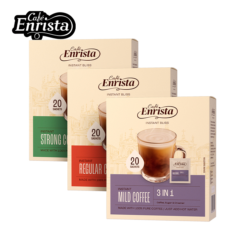 12x 20's 3-in-1 Instant Coffee Sachets