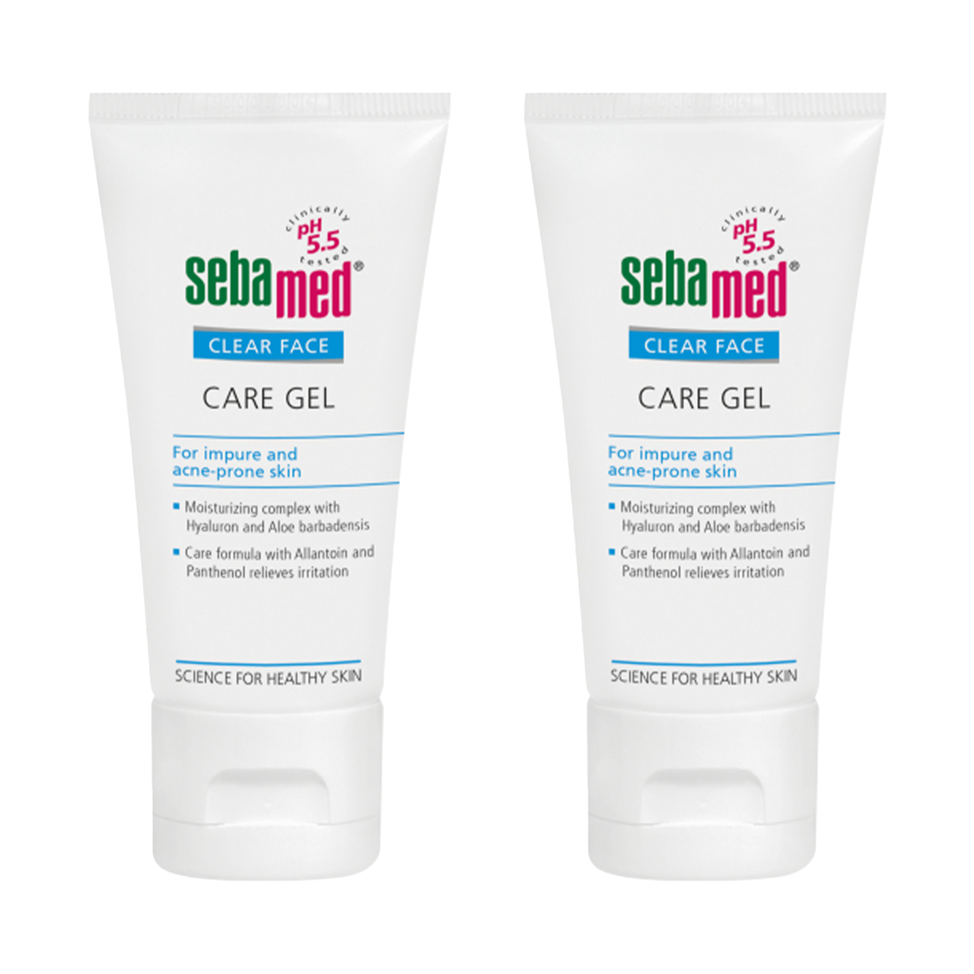2x 50ml Clear Face Care Gels