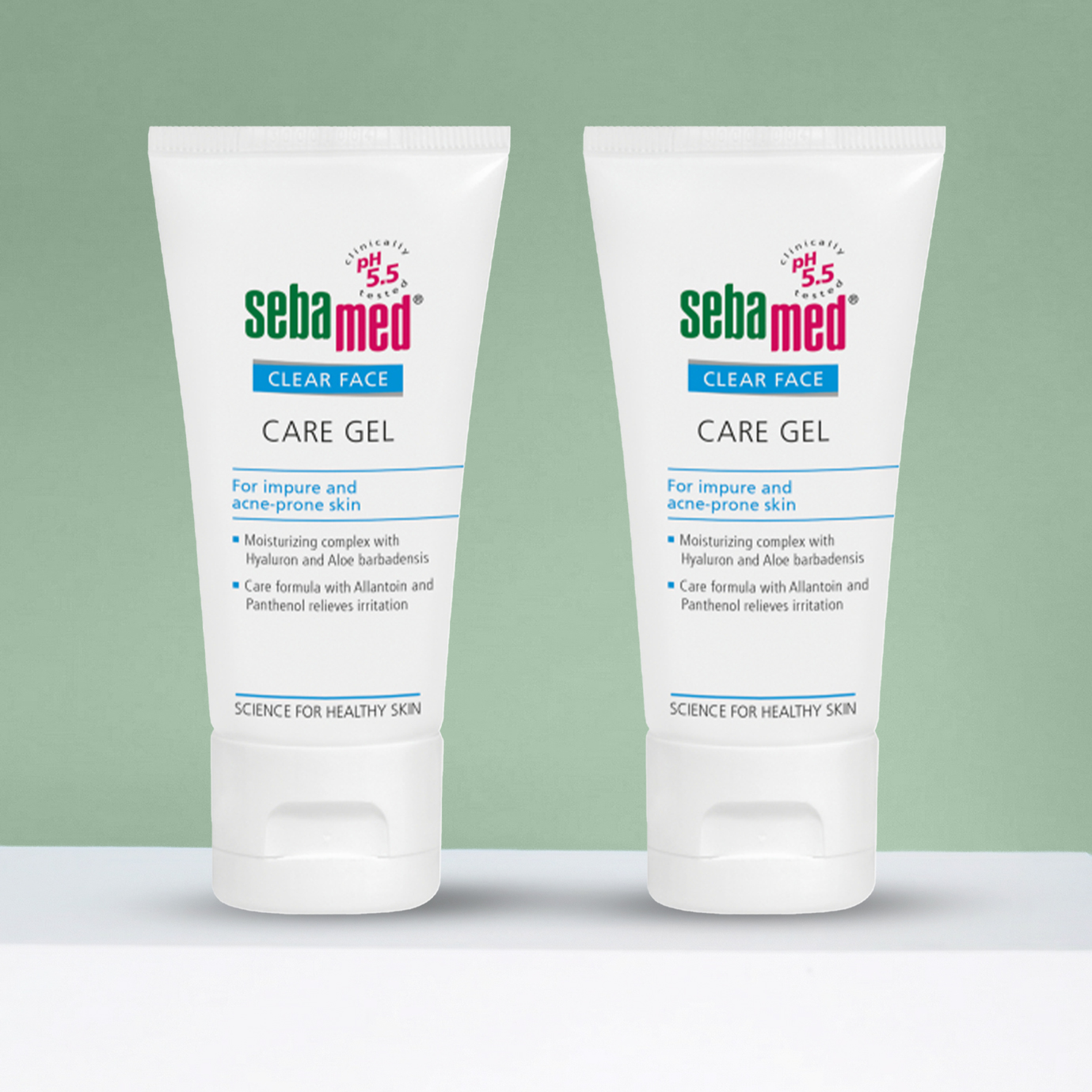 2x 50ml Clear Face Care Gels